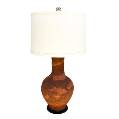 Vintage Chinese Pottery Lamp