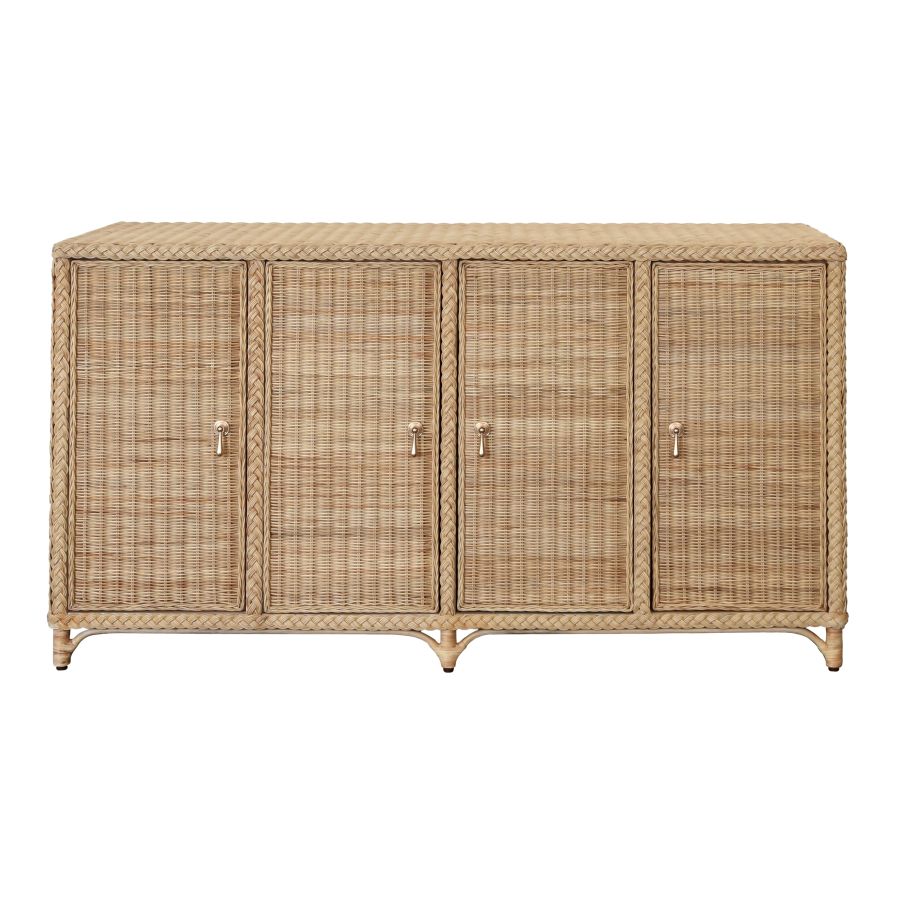Salisbury Four Door Rattan Buffet