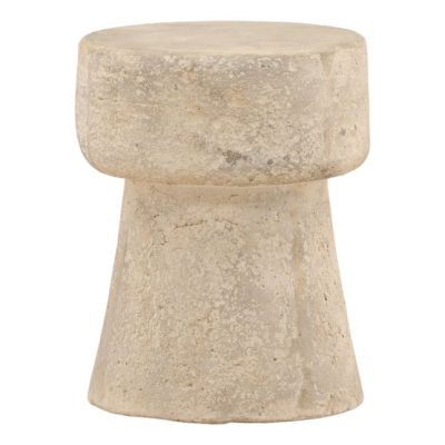 Outdoor Stone Side Table